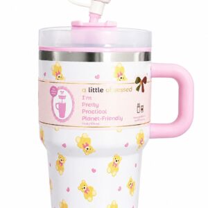Teddy Bear Paw Print Tumbler